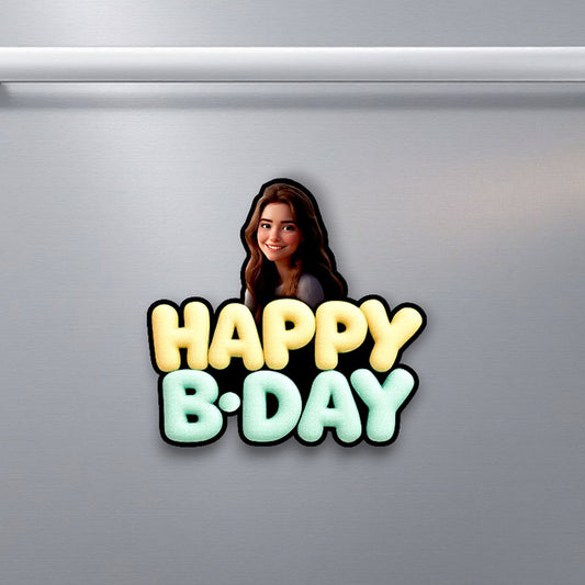 Happy Birthday - Fridge magnet