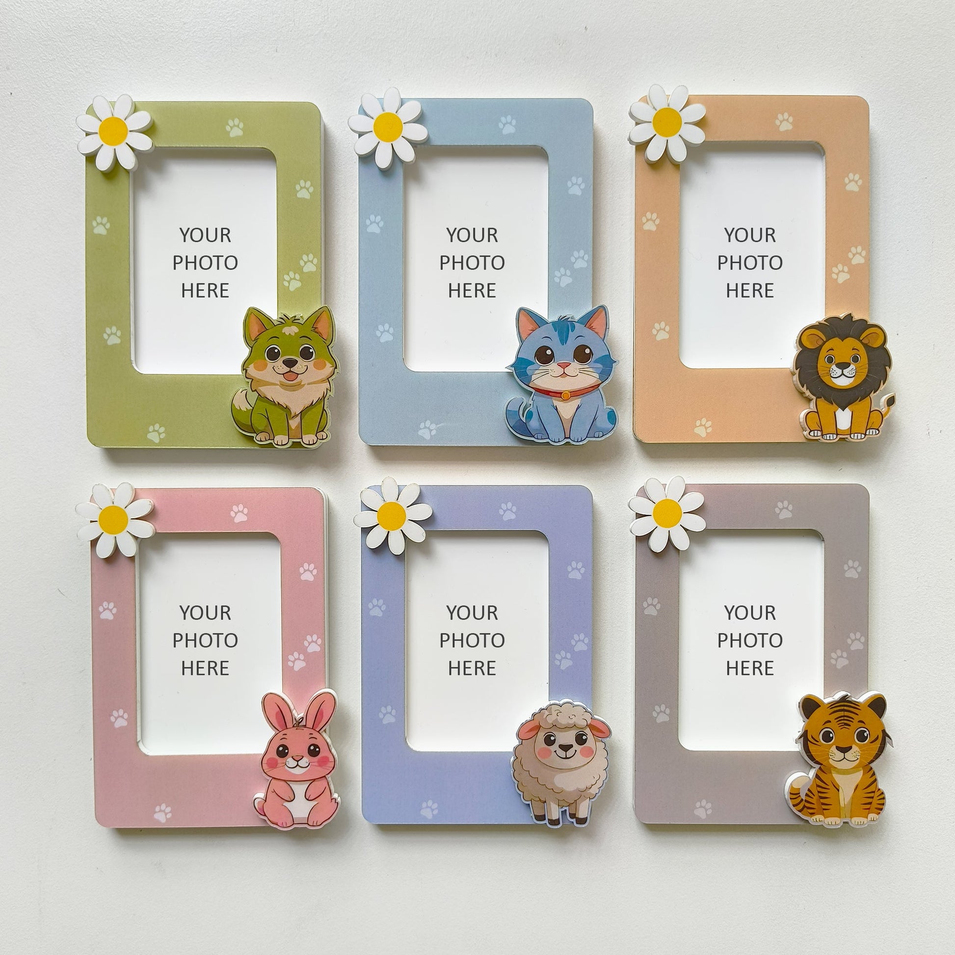 Kids magnetic photo frame (Set of 2) - Minetoon