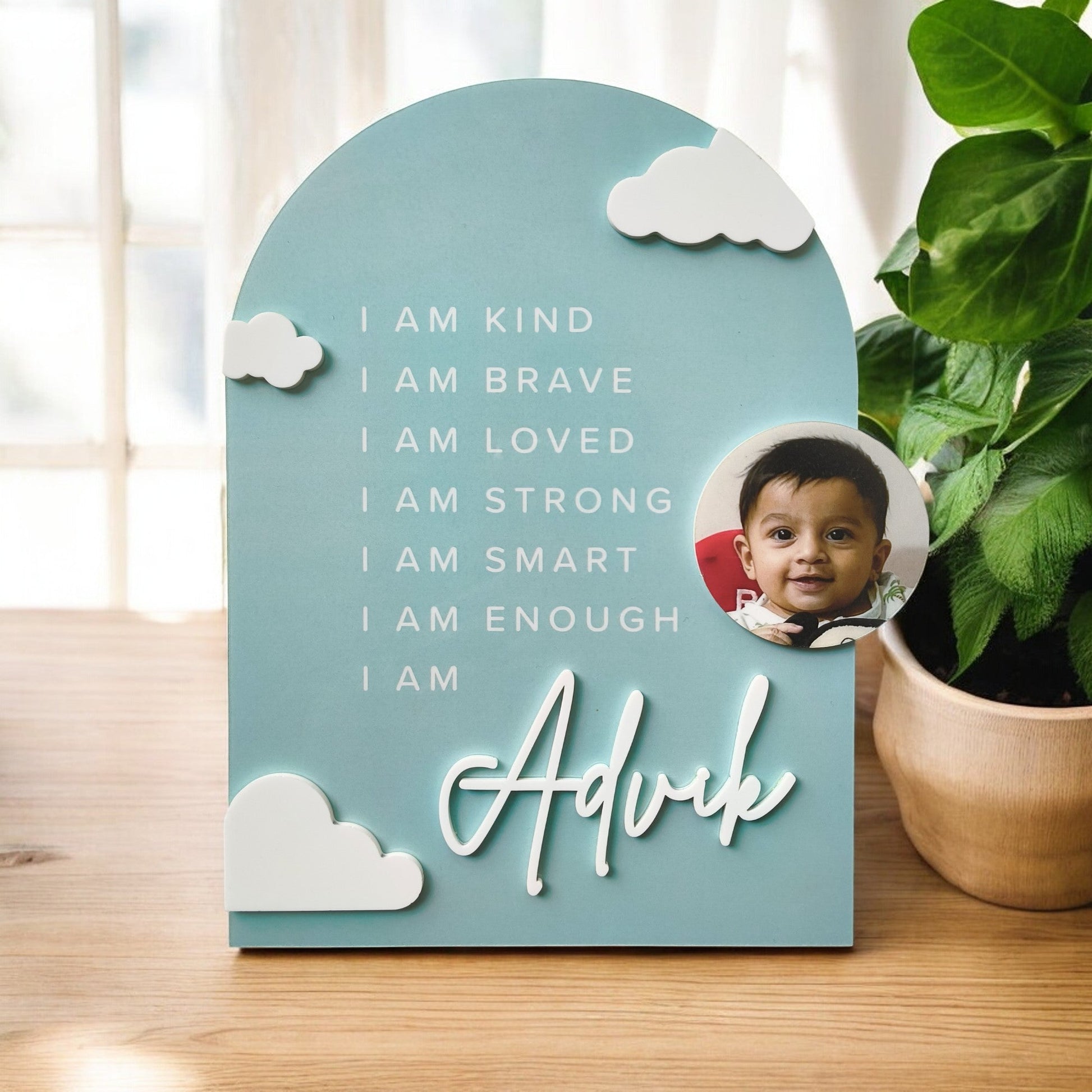 Positive affirmation frame - Minetoon